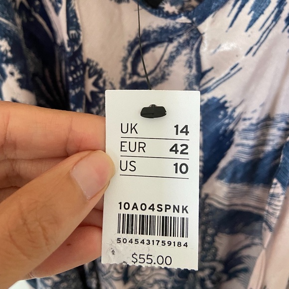 Topshop // Tattoo Print Dress // NWT - Picture 11 of 12